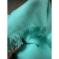 Vải bố đan sợi to 💥 CAO CẤP 💥 Vải canvas màu xanh, làm khăn trải bàn, gối sofa