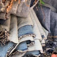 Vải bò nhạt ( chị Quỳnh Nga )