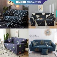 Vải bọc sofa ga ghế sofa vải thun trơn co dãn bọc đệm ghế sofa cho ghế đơn và ghế chữ L