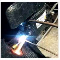 Vải bông chống cháy hàn dây đồng hàn tủ lạnh đệm cho hàn tủ lạnh, điều hòa, hàn ống đồng chịu nhiệt độ cao