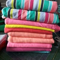 Vải borip  và cotton 2 c