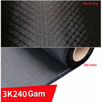 Vải carbon fiber loại tốt 240g 3X