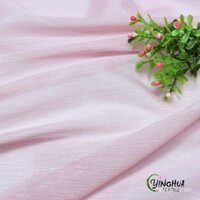 Vải chiffon nhăn nháy sáng bóng Hanfu Polyester Áo sơ mi bạc nhăn phong cách cổ xưa Trung Quốc Crepe lấp lánh có sẵn