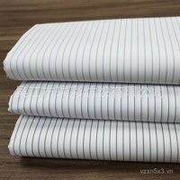 Vải cotton brocade co giãn nhuộm sợi, vải áo sơ mi nam nữ thường ngày, vải sọc nhiều màu, vải quần áo công sở chuyên nghiệp có sẵn