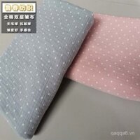 Vải cotton lanh crepe hai lớp, vải gạc mặc ở nhà, vải gạc bong bóng, vải pijama cho bà bầu, quần chống muỗi