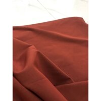 vải cotton lụa 2 da 2 màu cam tây dày co dãn đẹp sang _( khổ 1m5)may đầm váy vv