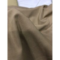 vải cotton lụa HQ _( khổ 1m5) màu nâu nhạt co dãn nhẹ không nhăn may đầm váy quần, vest