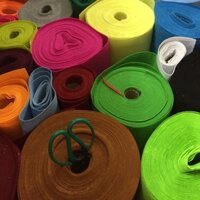 Vải dạ nỉ nhiều màu