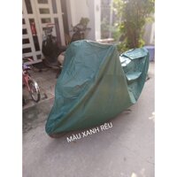 Vải Dù Dày Nặng 1kg3Bạt Phủ - Áo Trùm Xe Máy Cao Cấp Vải Dù 2 Mặt Che Nắng, Mưa Giữ Xe Luôn Như Mới Vừa Tất Cả Loại Xe - XANH LÁ