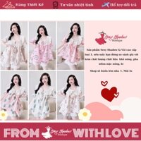 [VẢI Đũi Xốp CAO CẤP] Size 85Kg  Đồ Bộ Ngủ Nữ SEXY SHADOW Đũi quần ngắn dễ thương