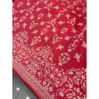 [Vải Hàn Quốc] Vải linen bông chân màu hồng xinh xắn .khổ 1,4m