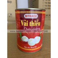 Vải lon ngâm Bitraco 565gr