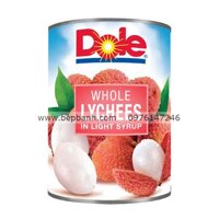 Vải lon ngâm Dole 565gr