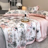 Vải lụa tencel  60s khổ 2m5, chuyên dùng may ga gối