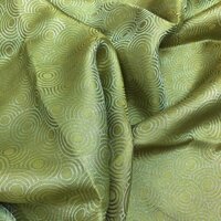 Vải Lụa Tơ Tằm Palacesik hoa hồng màu xanh cốm may áo dài #mềm#mượt#nhẹ#thoáng, dệt thủ công, khổ rộng 90cm