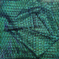 Vải lưới laser màu sắc hình công DIY, vải ren rỗng, vải nhẹ, vải bán thành phẩm