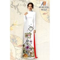 Vải may áo dài Hoa xinh.Shop bán VẢI CHƯA MAY,KHÔNG bán áo may sẵn