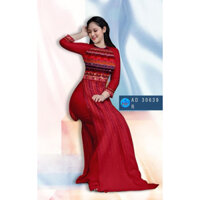 VẢI MAY áo dài in 3D hoạ tiết “Thổ Cẩm đẹp”.Shop bán VẢI CHƯA MAY,KHÔNG bán áo may sẵn.Có clip vải thật