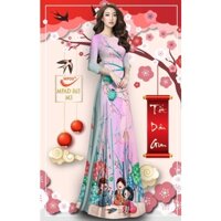 Vải may áo dài “Kí Ức Tuổi Thơ”