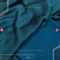 Vải May Áo Dài - Lụa Ánh Kim - Chính Hãng Thái Tuấn - màu xanh đá #063