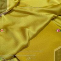 Vải May Áo Dài - Lụa Ánh Kim - Chính Hãng Thái Tuấn - màu vàng mía #269