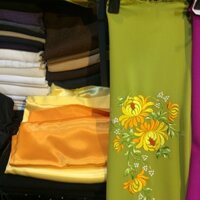 Vái may quần và áo dài