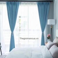 Vải may rèm cửa Hàn Quốc Polyester nhập khẩu chính hãng