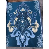 Vải may rèm cửa họa tiết hoa văn đẹp