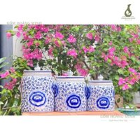 Vại Muối Dưa ,Cà - Gốm Bát Tràng Đựng Gia Vị