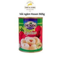 Vải Ngâm Hosen Đóng Lon Giòn Ngọt 565g