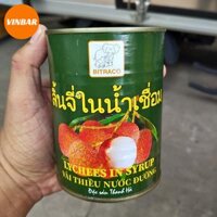 VẢI NGÂM NƯỚC ĐƯỜNG BITRACO 565GR (12 LON / THÙNG)