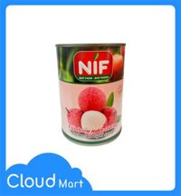 Vải Ngâm Nước Đường NIF 560g (12 lon/thùng)