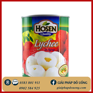 Vải Ngâm Siro Hosen 565g
