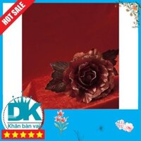 Vải nhung đỏ trang trí khăn trải bàn ,phông nền tết, noel 5m x 1,5m