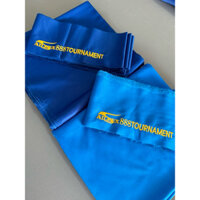 Vải nỉ bida lỗ Aileex 888 chữ thêu