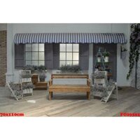 Vải phông nền chụp ảnh 3D size 75x110cm in phim trường cưới FO29371 Tặng móc dán+kẹp treo