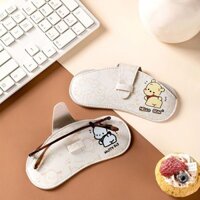 [Vải Pu Mềm] ins Hộp Đựng Kính Cận Thị Di Động Túi Kính Mát Túi Chống Oxy Hóa Túi Bảo Quản Hộp Bảo Vệ Đơn Giản wtt2025.2.21