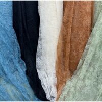 Vải ren mi mỏng đính hạt kim sa lấp lánh