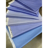 Vải Sọc May Áo Sơ Mi Nam / Nữ - Vải Kate Sọc May Thời Trang Công Sở