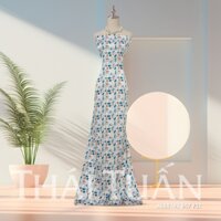 Vải Thái Tuấn In Hoa Văn - Nhiều Màu Khổ 1m5 x 2m ASBR198F3Z
