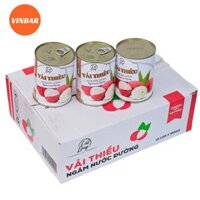 VẢI THIỀU NGÂM CÁT LONG 565GR ( 12 LON / THÙNG )