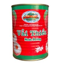 Vải Thiều Ngâm Đóng Hộp Ngọc Hà (560g)