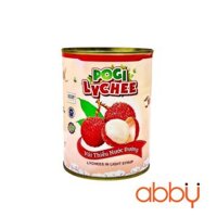 Vải thiều ngâm nước đường Pogi 565g