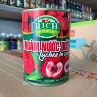 VẢI THIỀU NGÂM RICH 567GR (12 LON/THÙNG)