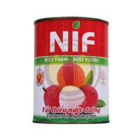 Vải Thiều Nước Đường Nif 560gr – Vải Ngâm Nif