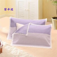 Vải Thô Khăn Gối Dày Hơn Mã Hóa Ngoại Cỡ Vải Cotton Một Người Khăn Gối Diềm Hoa Người Lớn Khăn Gối Một Cặp