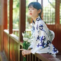 [Vải tinh tế] Váy kimono chủ đề truyền thống Divine Maiden, phong cách Nhật Bản, kimono Yukata sửa đổi, nghệ thuật chụp ảnh, chụp ảnh du lịch
