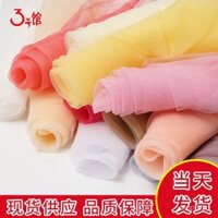 Vải trang trí váy cưới lưới organza, khăn che mặt búp bê, vải trang trí quà tặng, vải sân khấu đám cưới