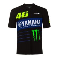 Valentino Rossi Polo Shirt VR46 MotoGP M1 Power Line Logo Yamaha Official 2020