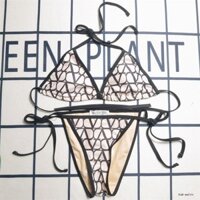 Valentino2561 Đồ Bơi Thời Trang Âu Mỹ Bikini Gợi Cảm Siêu Cổ Tích Kỳ Nghỉ Đi Biển [Có Nhãn Và Thẻ]
